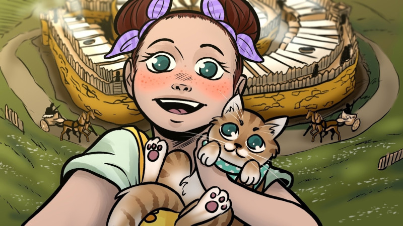 В заповеднике «Аркаим» прошли съемки мультфильма про Синташту