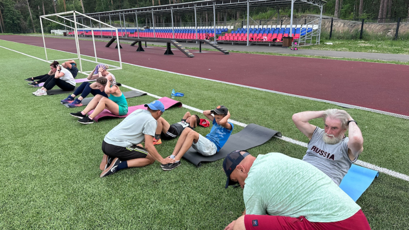 Сдача норм ГТО среди взрослого населения Каслинского муниципального района