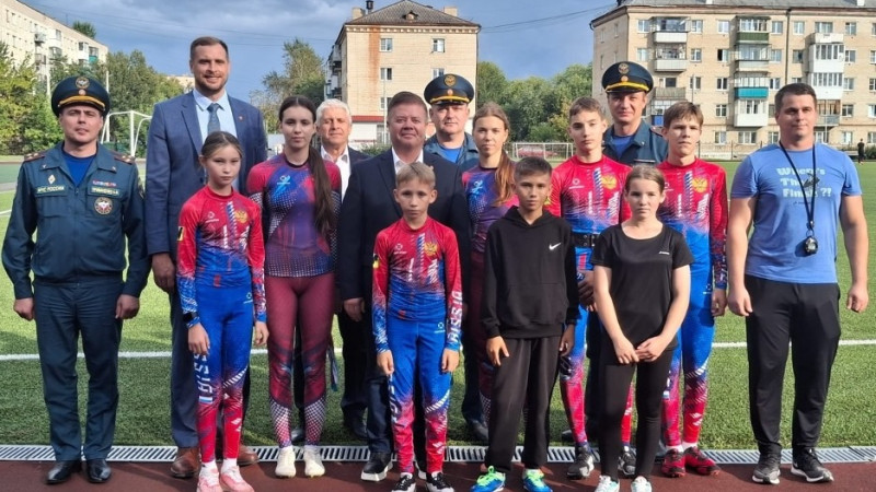 В 2026 году на городском стадионе планируется установка учебно-тренировочной башни для спортсменов, занимающихся пожарно-прикладным спортом.