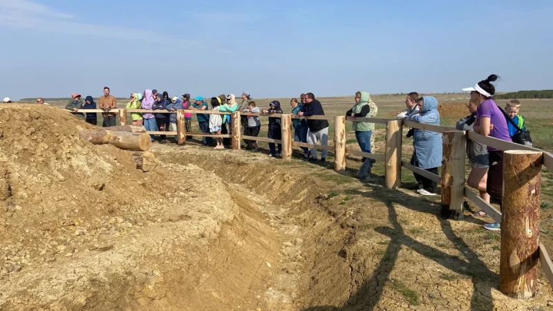 На Аркаиме прошла самая длинная в области автомобильная экскурсия
